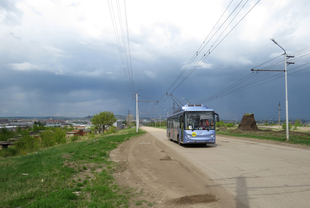Almetyevsk, BTZ-52763A nr. 08; Almetyevsk — Trolleybus Lines and Infrastructure