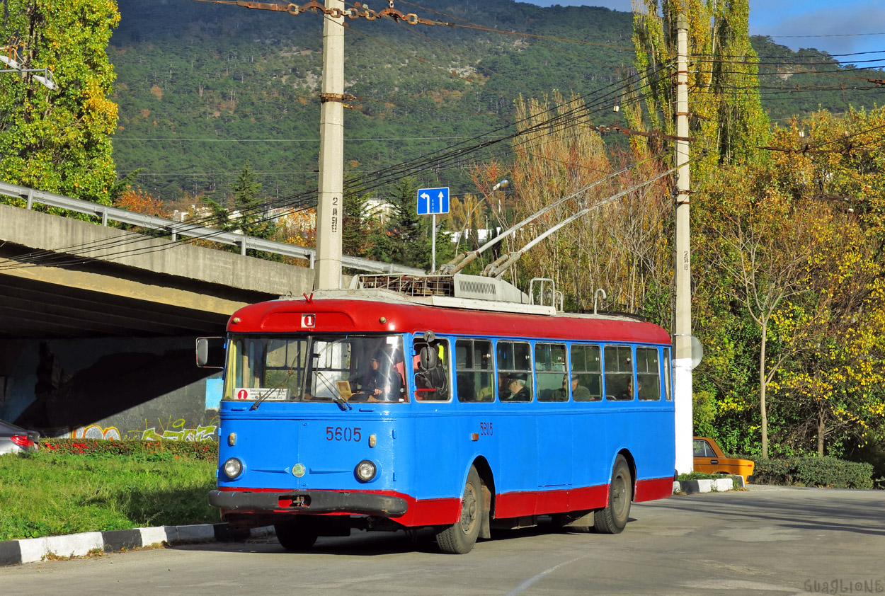 Troleibuzul din Crimeea, Škoda 9Tr24 nr. 5605