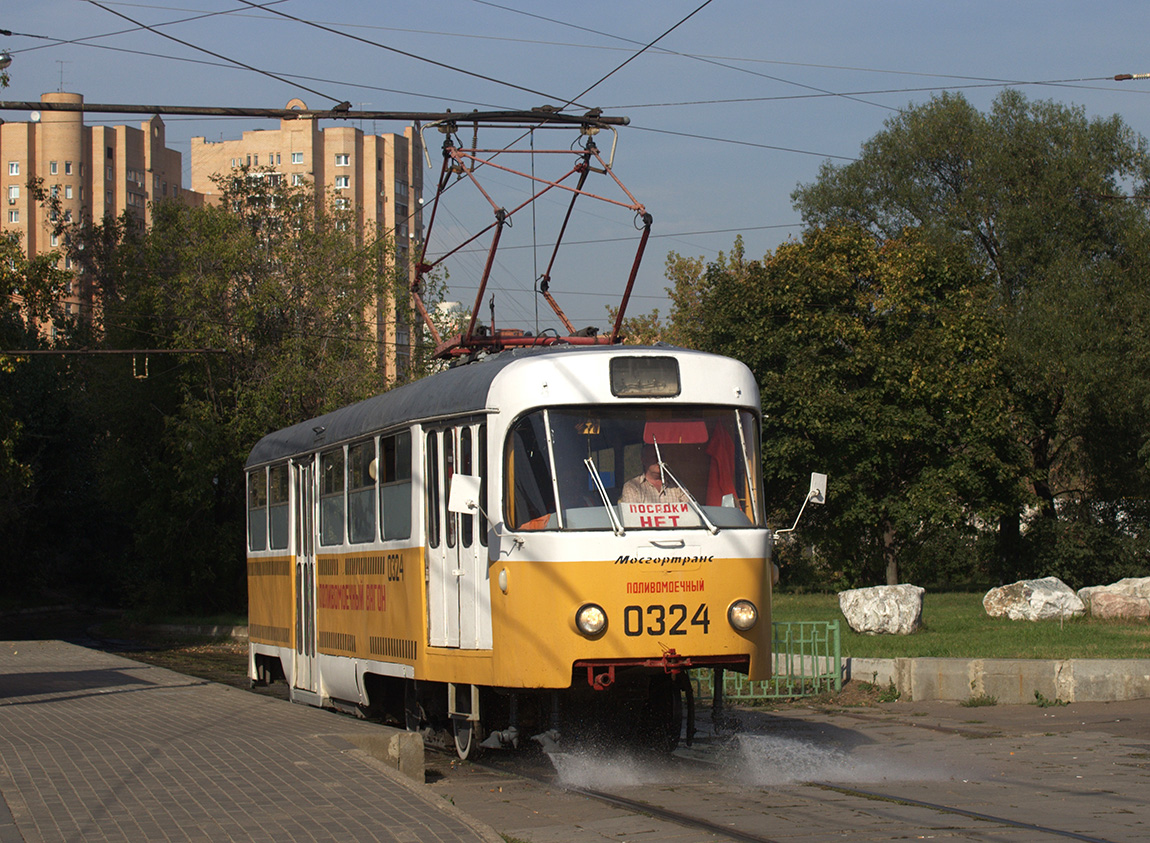 Москва, Tatra T3SU № 0324