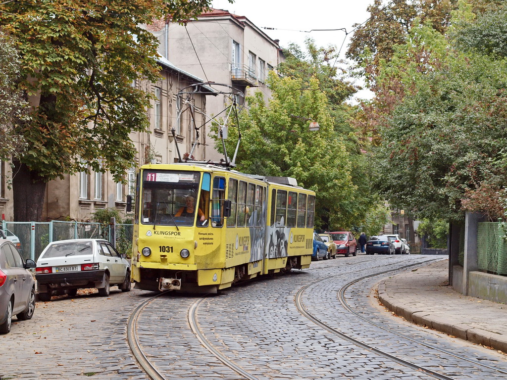 Lviv, Tatra KT4SU № 1031