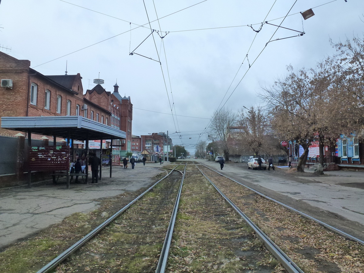 Омськ — Трамвайные линии — Левый Берег Оми
