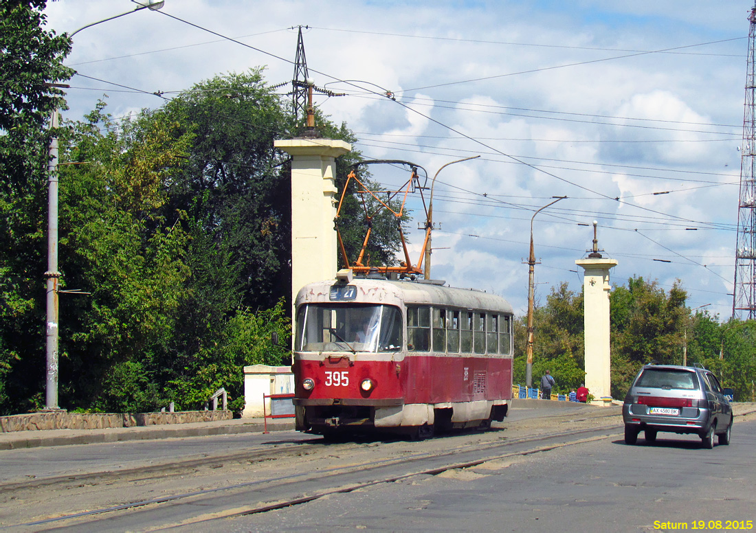 Харков, Tatra T3SU № 395