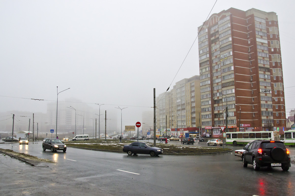 Penza — Building trolleybus line in mikroraion Zaprudniy