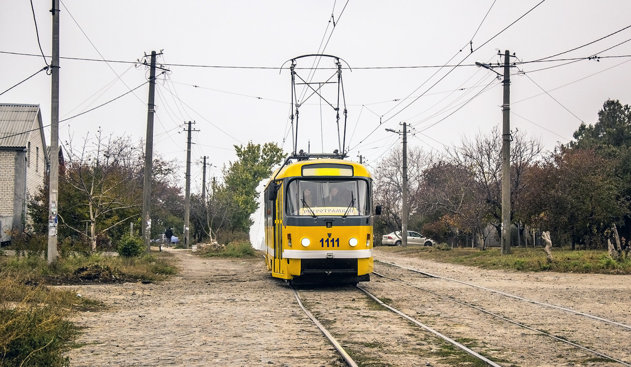 Николаев, Tatra T3M.03 № 1111; Николаев — Покатушки к 100-летию николаевского трамвая