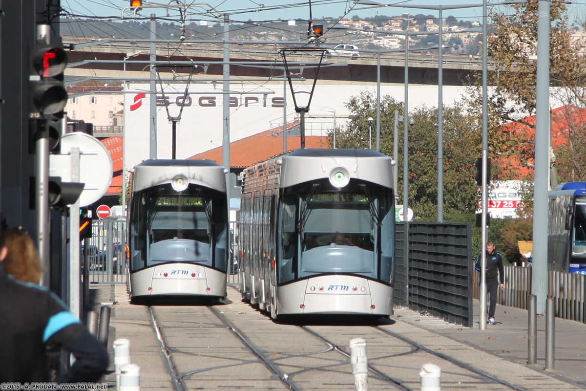 Marseille — Modern Tramway — Miscellaneous photos