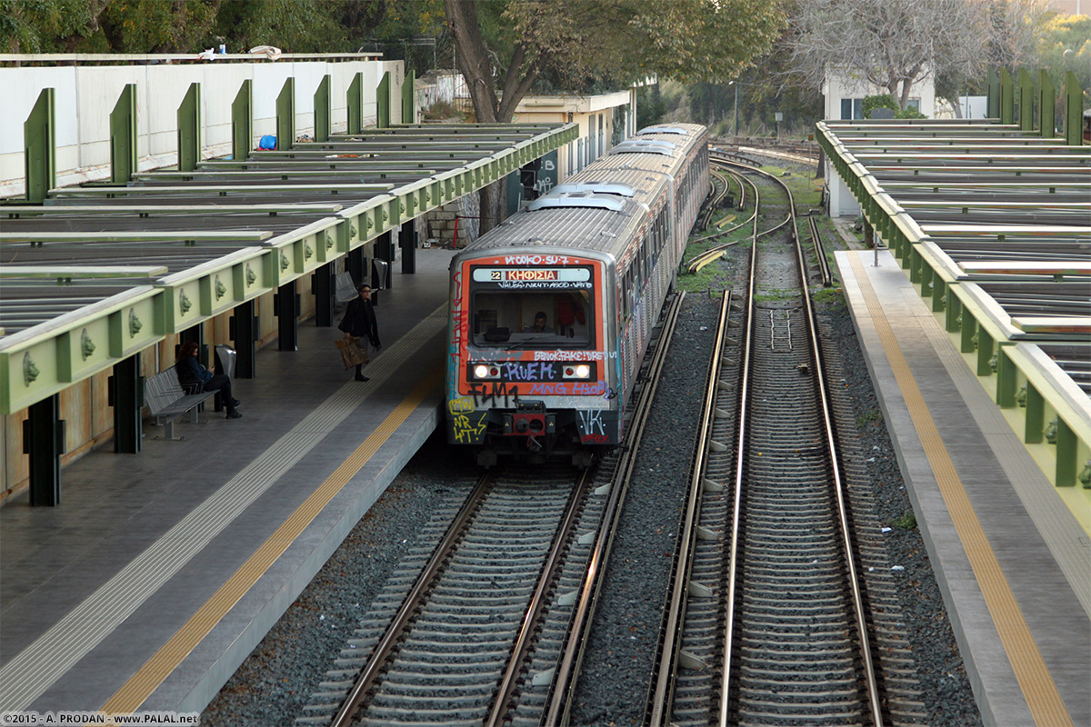 Athen — Metro — vehicles (undefined); Athen — Metro – Stations