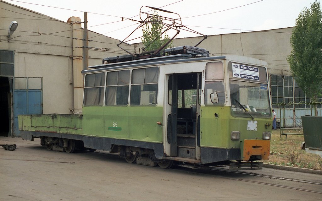 Софія, Т4М-50 № 85; Софія — Исторически снимки — Трамвайни мотриси (1990–2010)