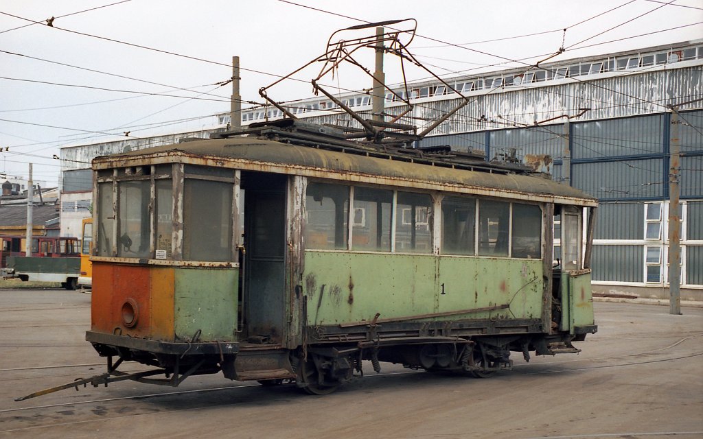 Sofia, Siemens č. 1; Sofia — Historical — Тramway photos (1990–2010)