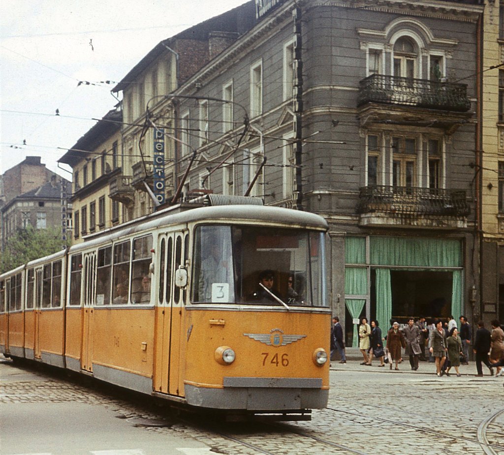 Sofia, T8M-730 (Sofia 70) N°. 746; Sofia — Historical — Тramway photos (1945–1989)