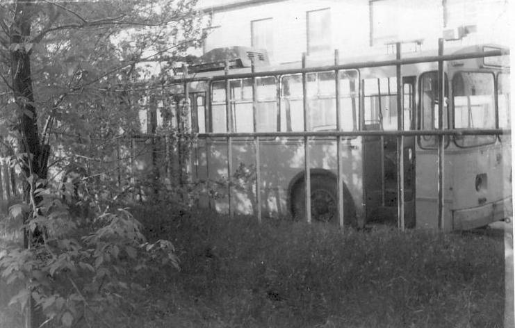 Karaganda, ZiU-682V nr. 59; Karaganda — Old photos (up to 2000 year); Karaganda — Trolleybus Depot