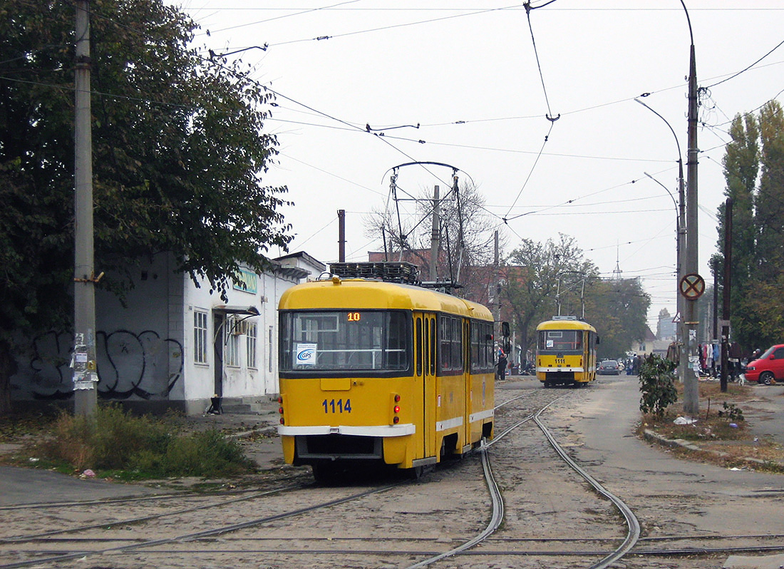 Николаев, Tatra T3A № 1114; Николаев — Покатушки к 100-летию николаевского трамвая