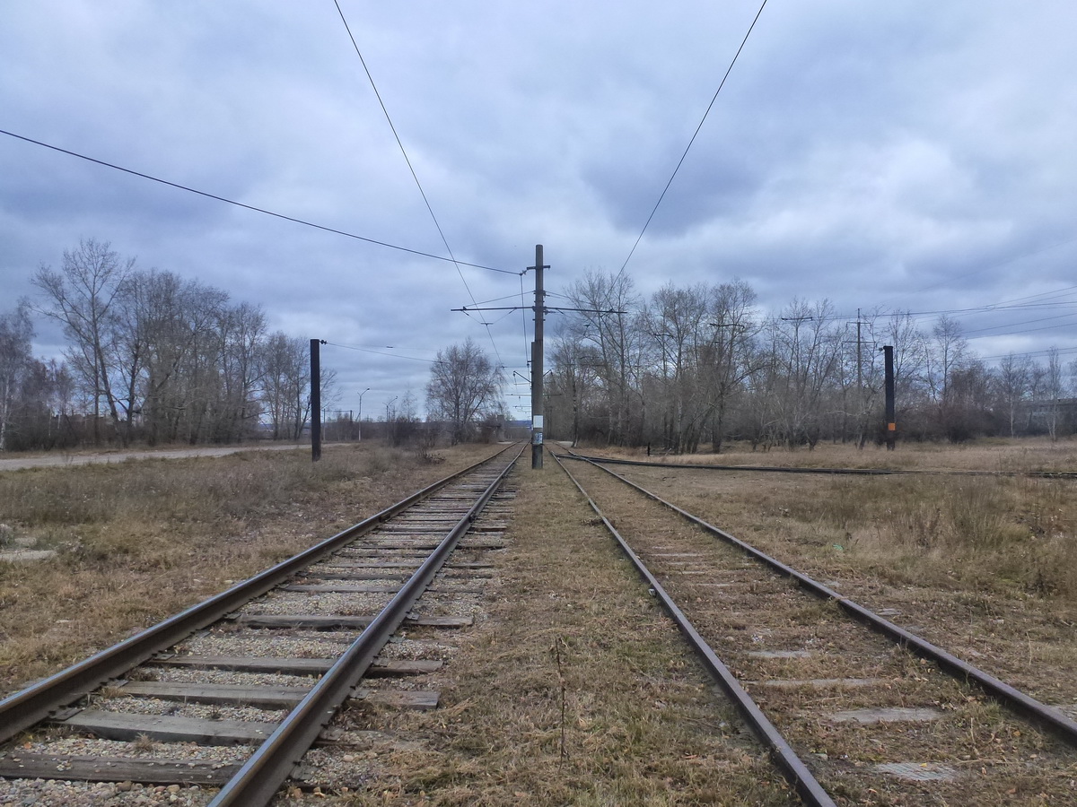 Usolye-Siberian — Closed line to ChPhP; Usolye-Siberian — Tramway Lines and Infrastructure