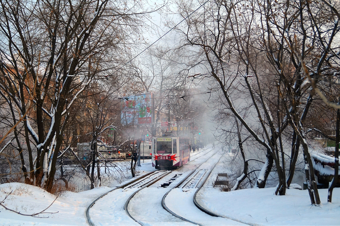 Владивосток, 71-608К № 318; Владивосток — Тематические трамваи