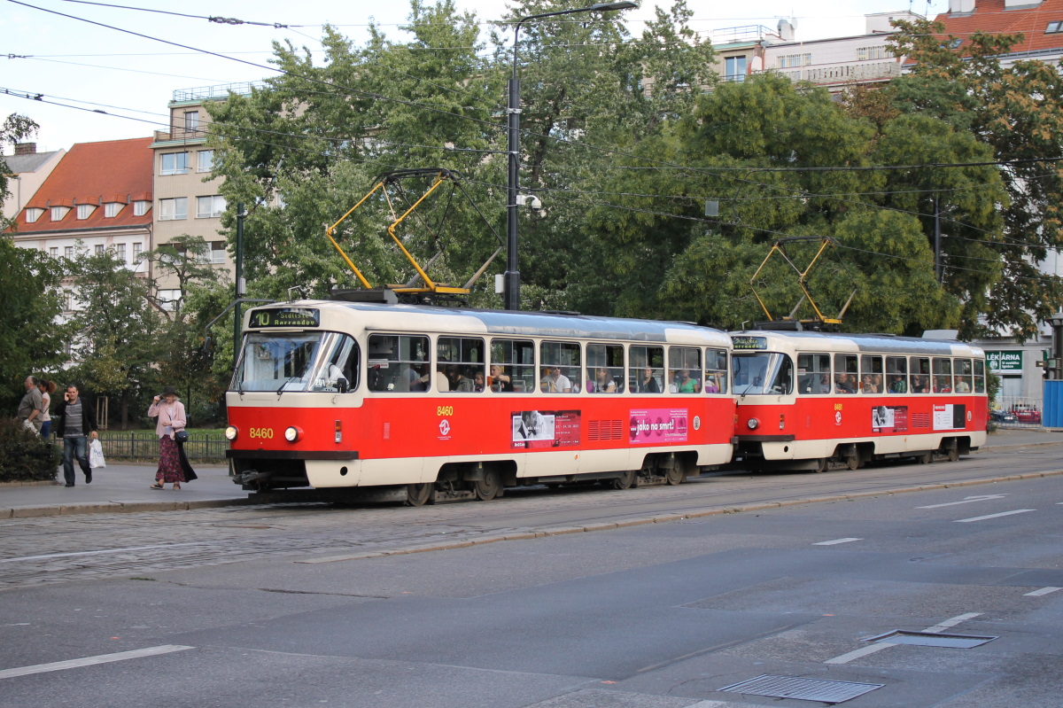 Прага, Tatra T3R.P № 8460
