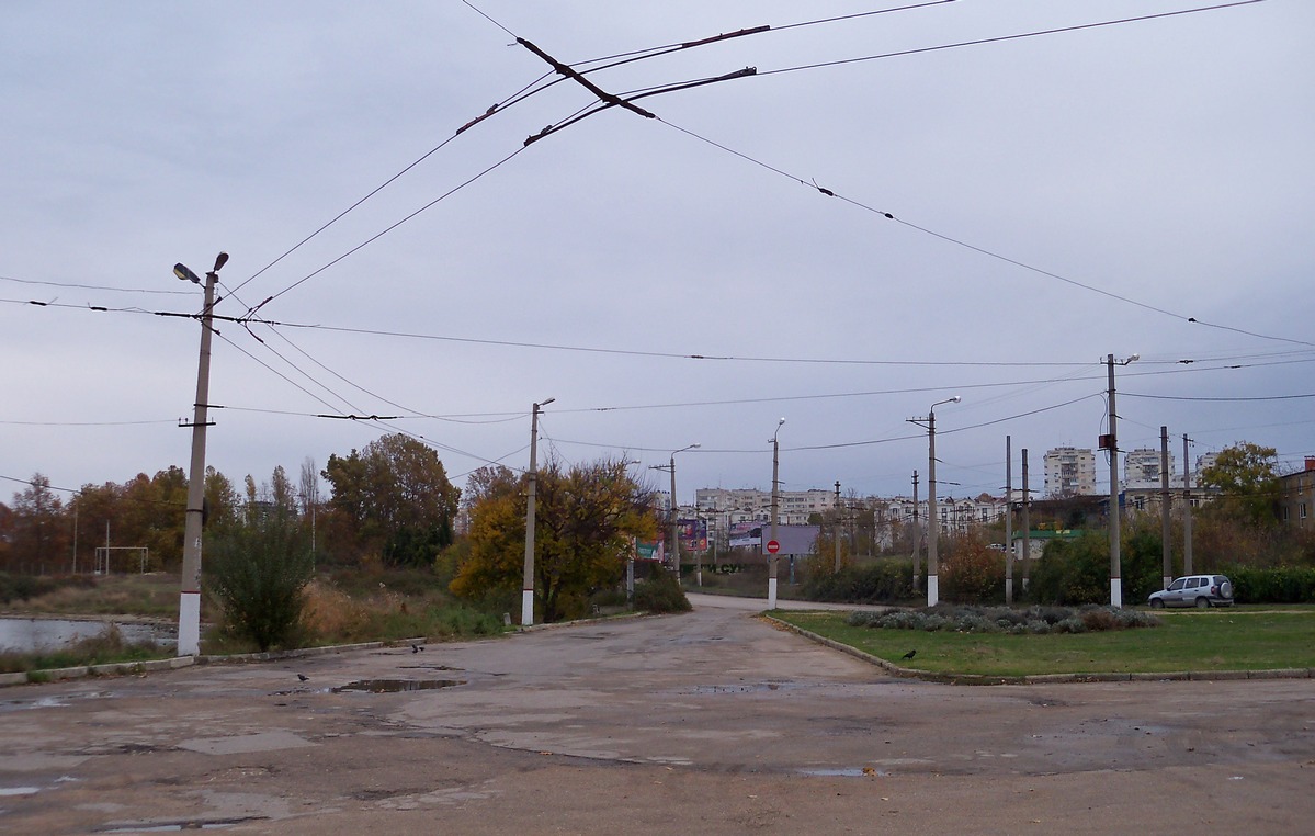 Sevastopol — Trolleybus lines and rings