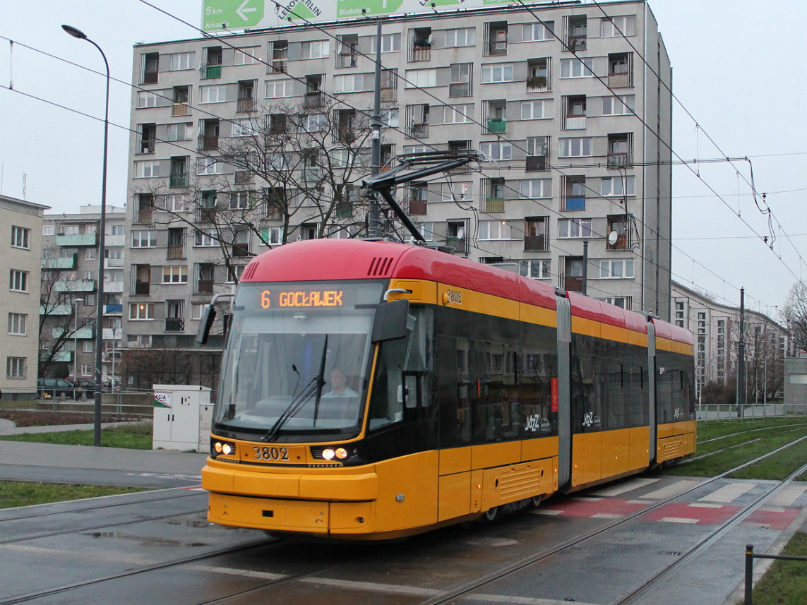 Варшава, PESA Jazz 134N № 3802