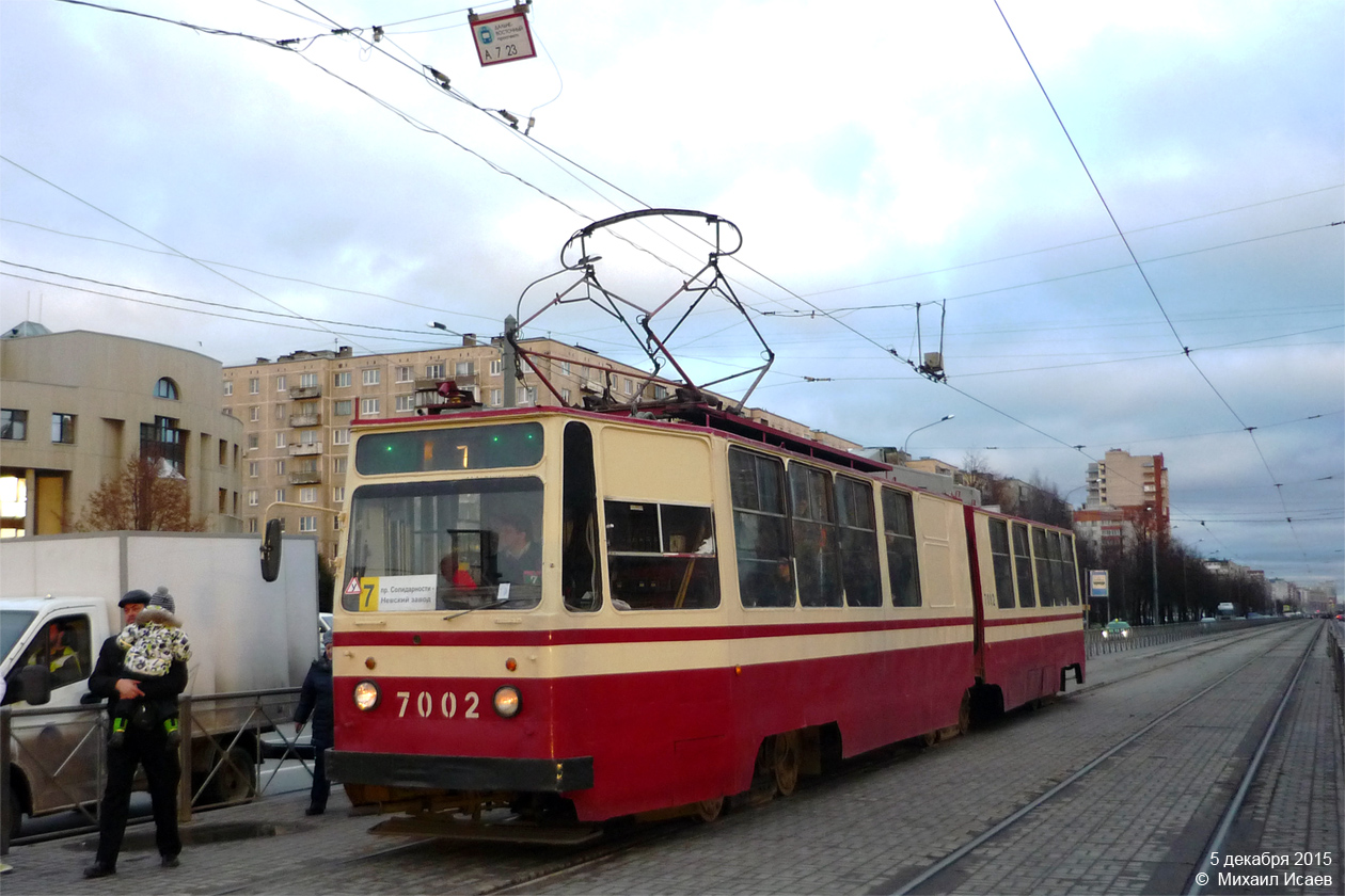 Sanktpēterburga, LVS-86K № 7002