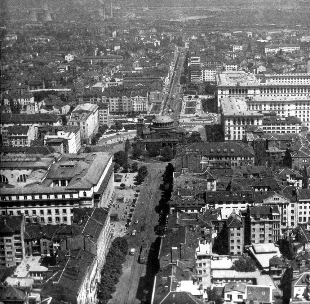 Sofia — Historic Photos of Tramway Infrastructure (1945–1989)