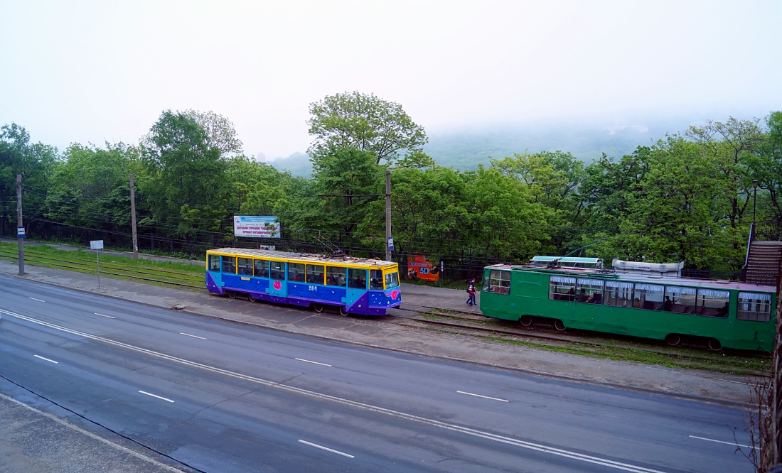 Vladivostok, 71-605A № 284; Vladivostok — Theme trams