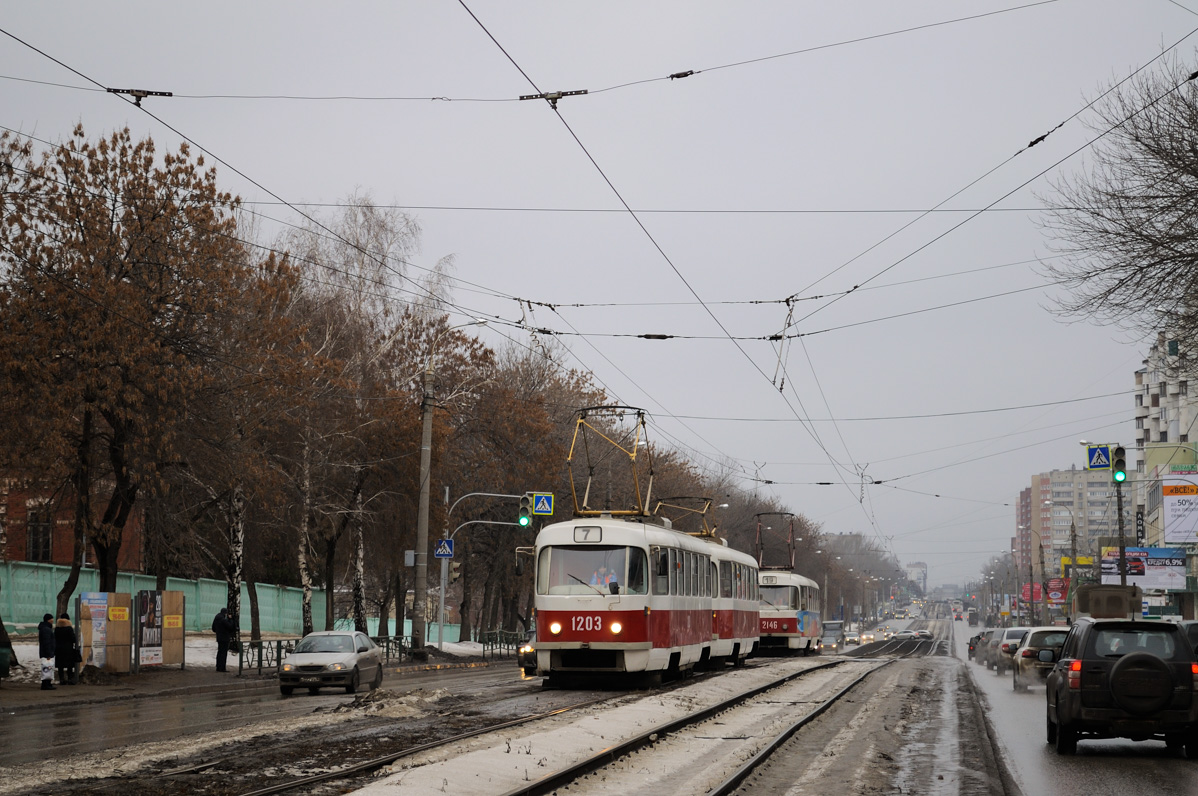 Самара, Tatra T3E № 1203