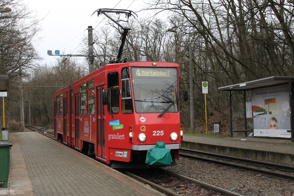 Frankfurt an der Oder, Tatra KT4DM nr. 225