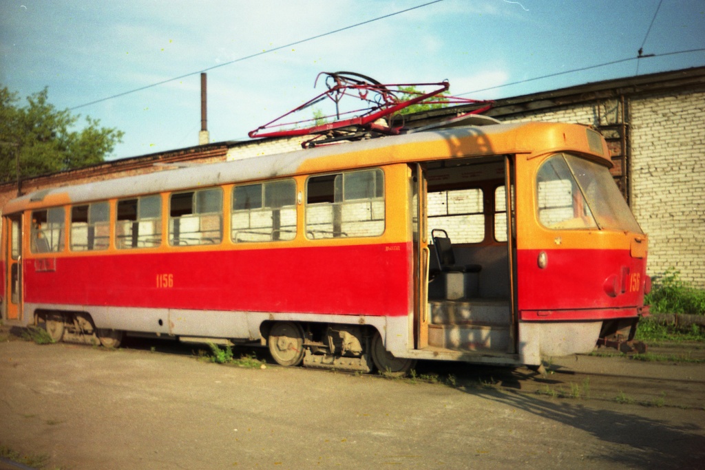 Барнаул, Tatra T3SU (двухдверная) № 1156