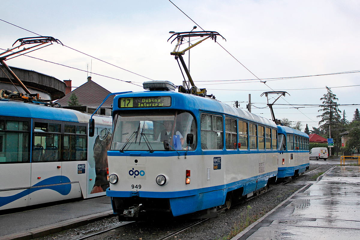Острава, Tatra T3R.P № 949