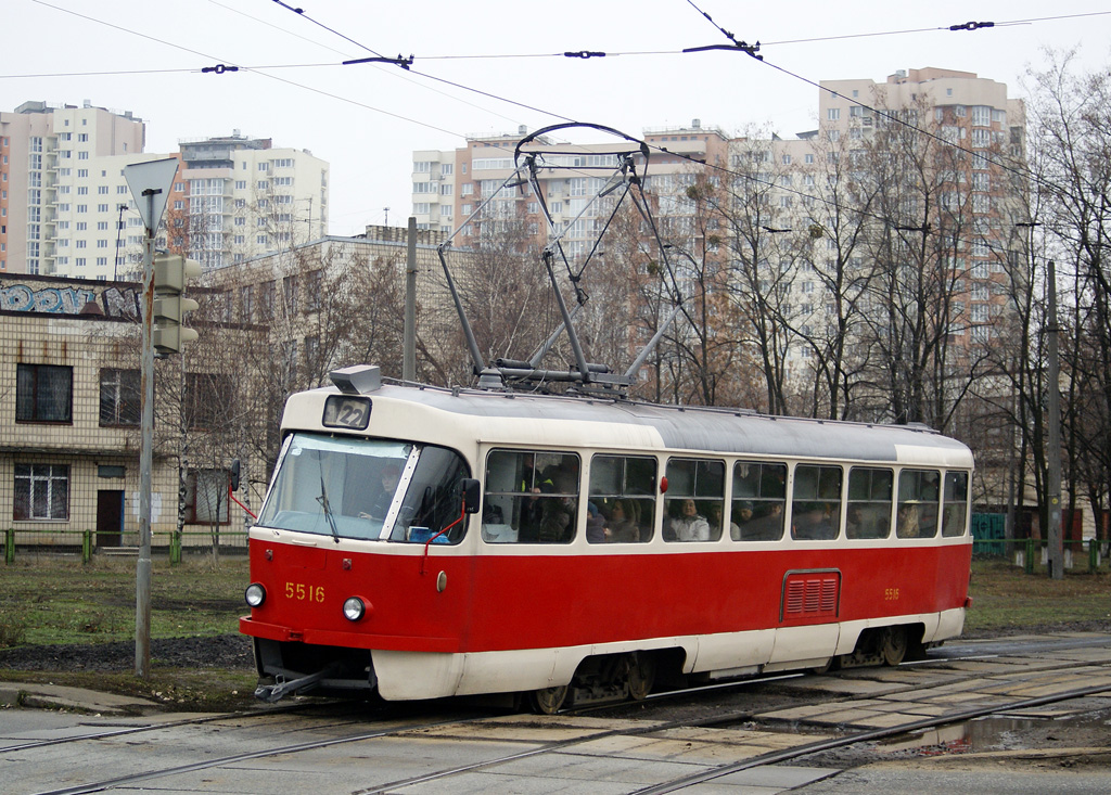 Kijów, Tatra T3SU Nr 5516