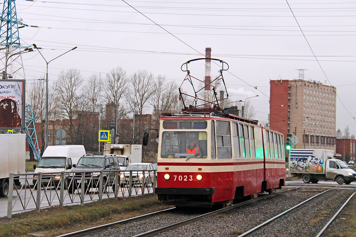 Санкт-Пецярбург, ЛВС-86К № 7023