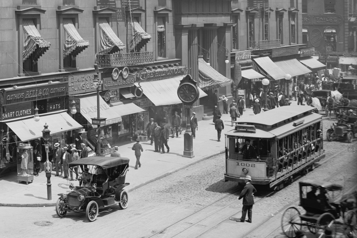 New York City, Brill 4-axle motor car nr. 1002