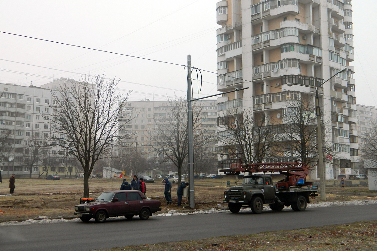 Kharkiv — Construction of trolleybus lines