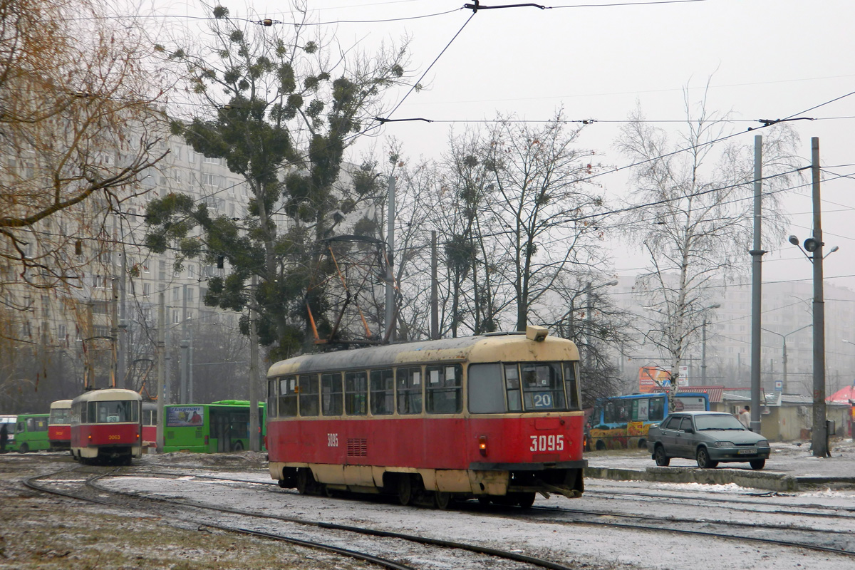 Kharkiv, Tatra T3SU N°. 3095
