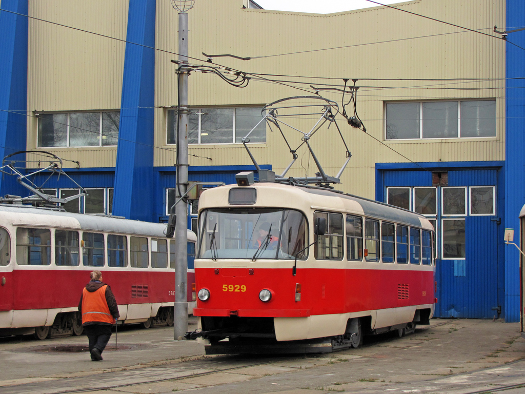 Kyiv, Tatra T3SUCS # 5929