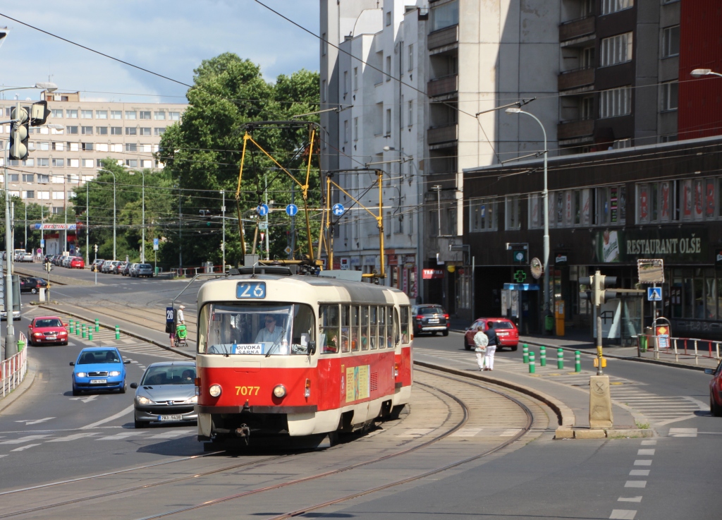 Praha, Tatra T3SUCS № 7077