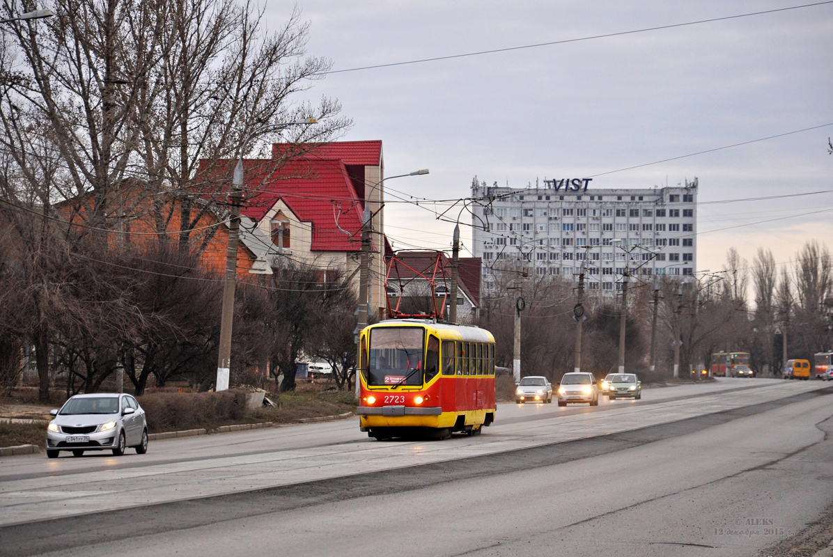 Волгоград, Tatra T3SU № 2723