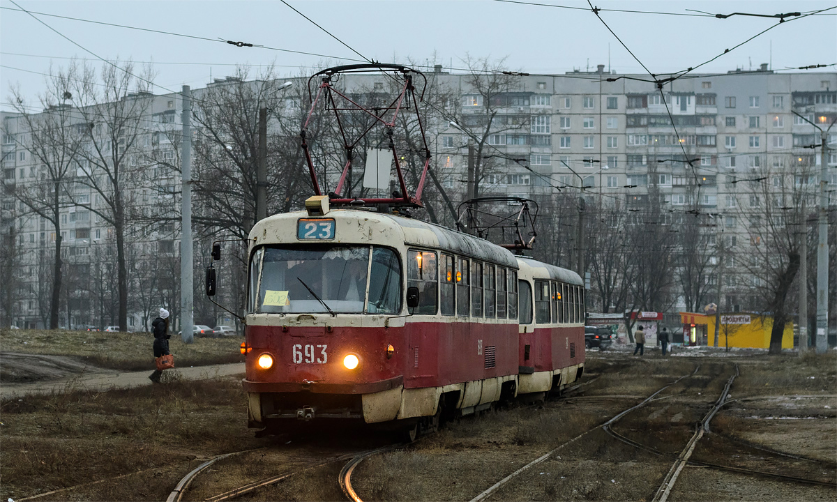 Харьков, Tatra T3SU № 693