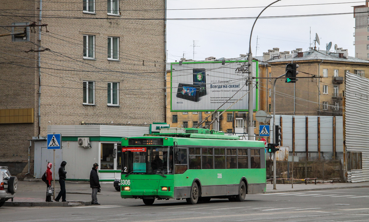 Novosibirsk, Trolza-5275.05 “Optima” č. 3306