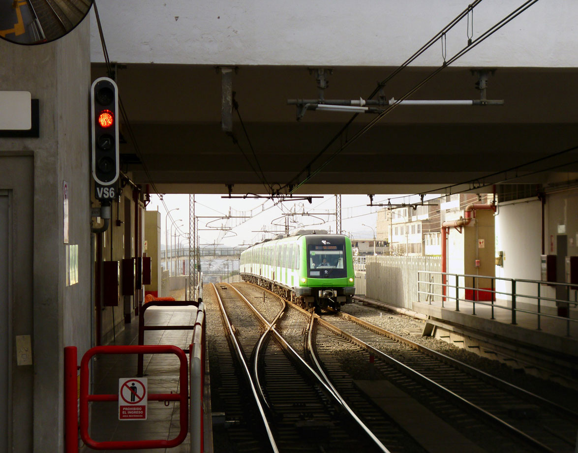 Лима, Alstom Metropolis S9000 № 12; Лима — Метрополитен — Линии и инфраструктура