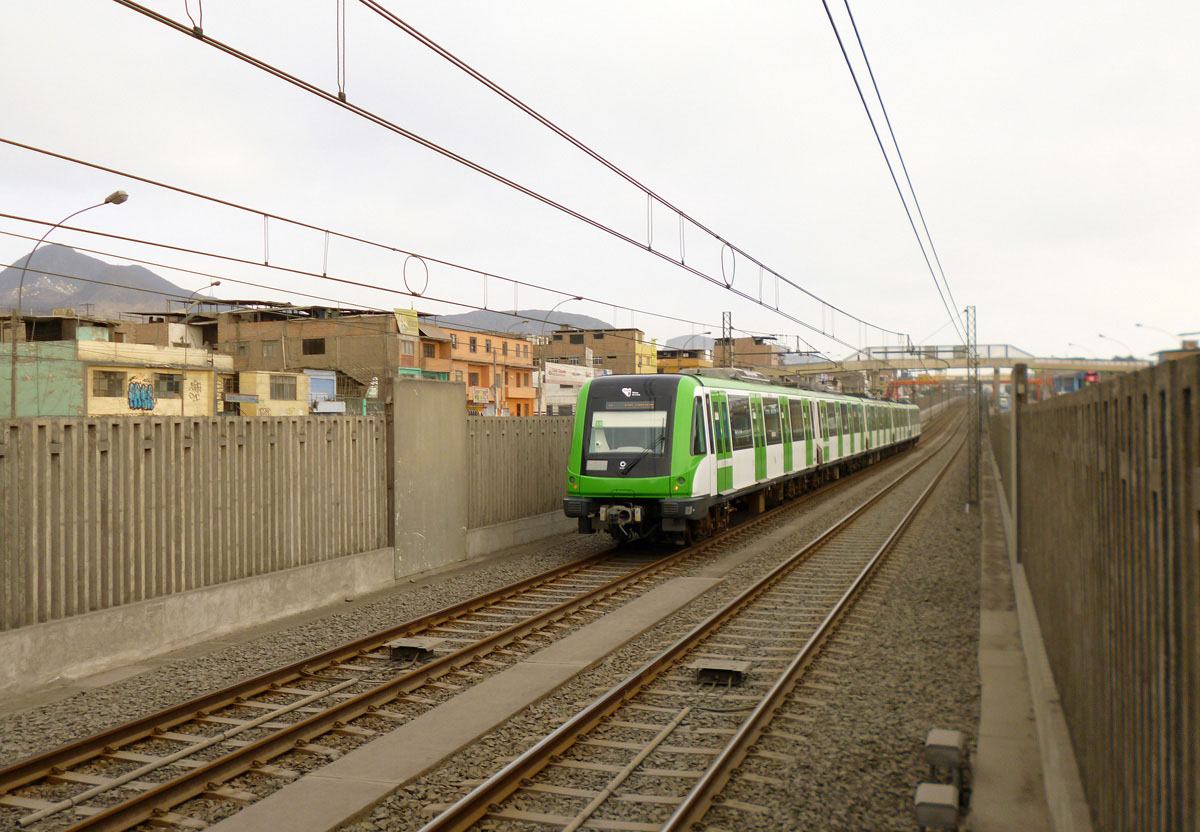 Лима, Alstom Metropolis S9000 № 19; Лима — Метрополитен — Линии и инфраструктура