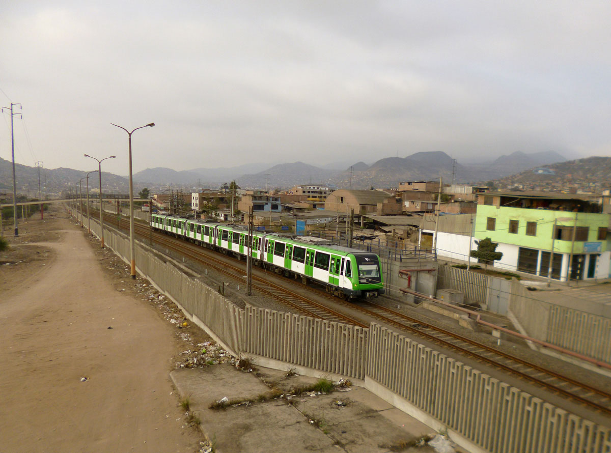 Lima, Alstom Metropolis S9000 № 14; Lima — Metro de Lima — Lines and Infrastructure