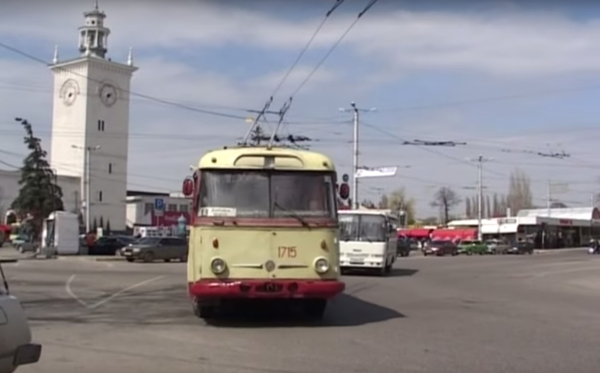 Crimean trolleybus, Škoda 9TrH27 # 1715