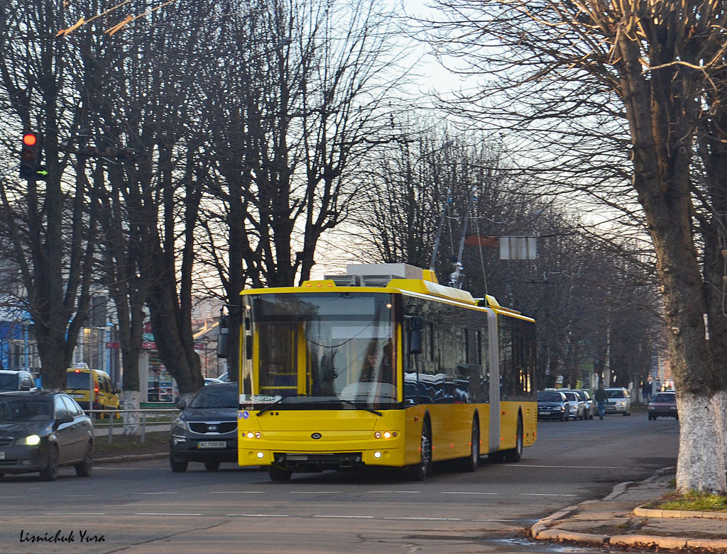 盧茨克 — New Bogdan trolleybuses