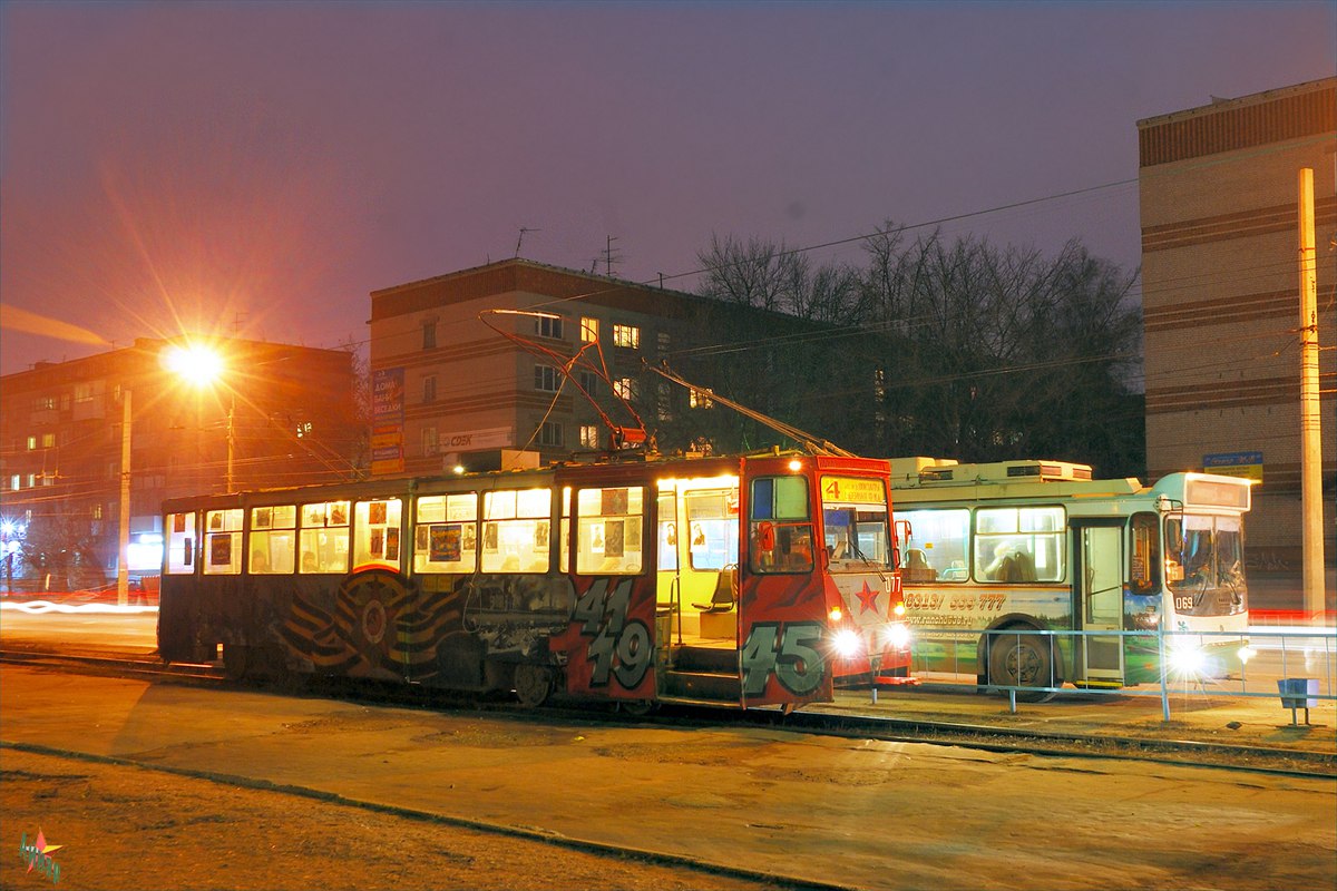 Дзержинск, 71-605А № 077; Дзержинск — Закрытие трамвайного движения
