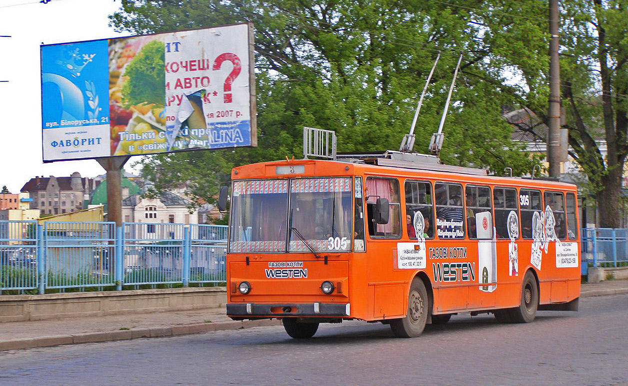 Чернівці, Škoda 14Tr89/6 № 305