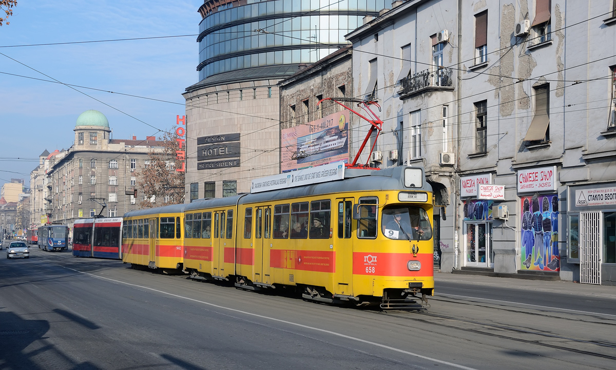 Belgrade, Duewag GT6 № 658