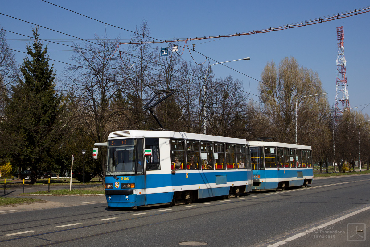 Wrocław, Konstal 105NWr Nr 2460