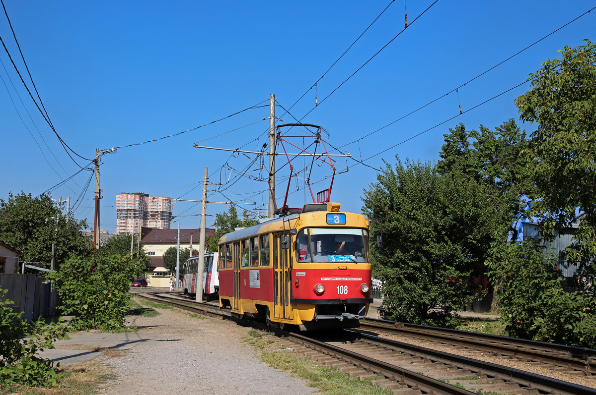 Krasnodar, Tatra T3SU # 108
