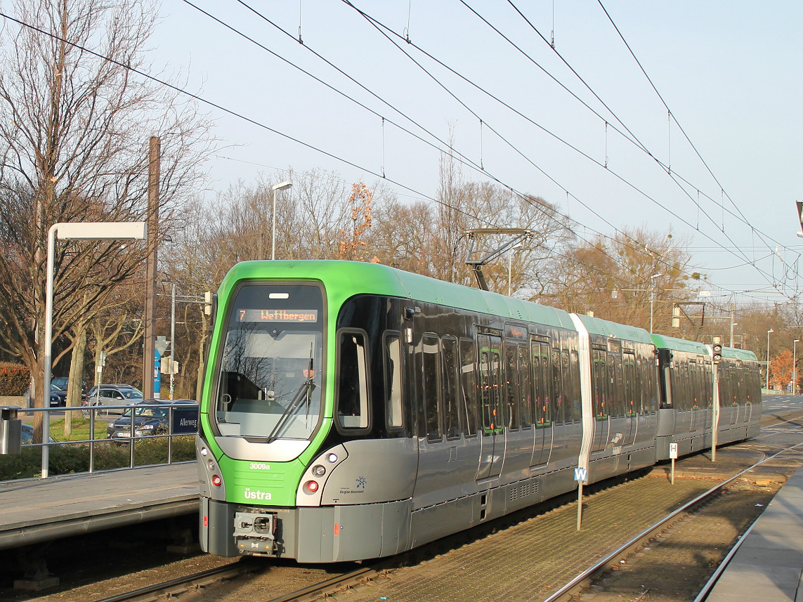 Hannover, HeiterBlick/Vossloh/Alstom TW3000 # 3009