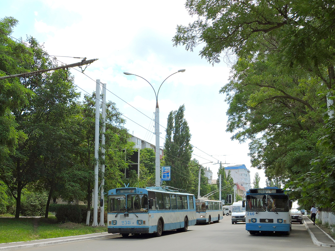 Tiraspol, ZiU-682G [G00] № 235; Tiraspol, ZiU-682 GOH BKM № 246; Tiraspol — Terminal stations and the reversal rings