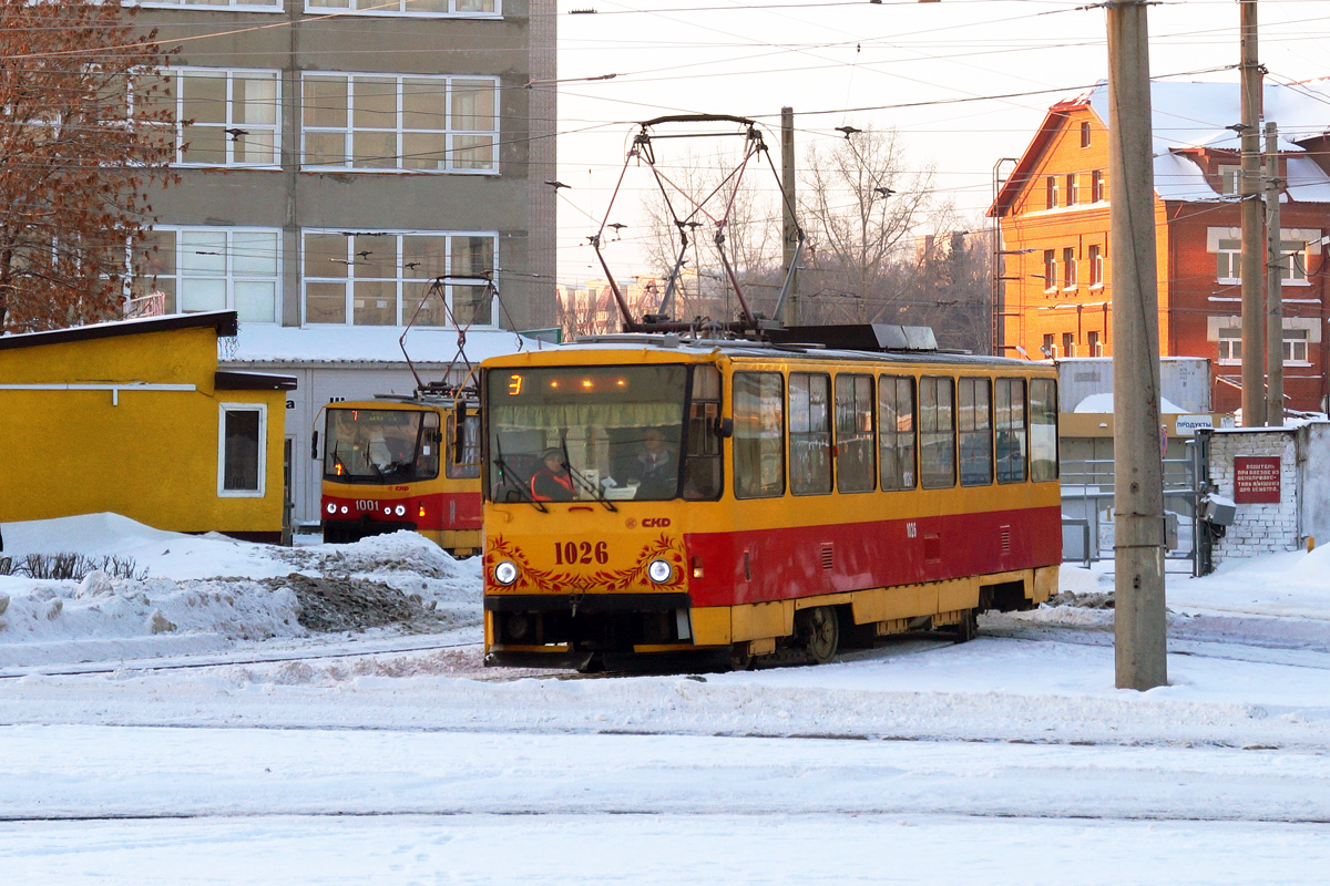 Barnaul, Tatra T6B5SU Nr 1026